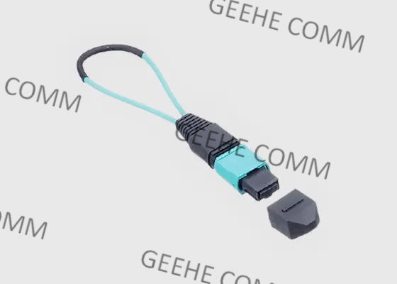 0.3m OM4 MPO MTPの繊維光学のループバックのアダプター