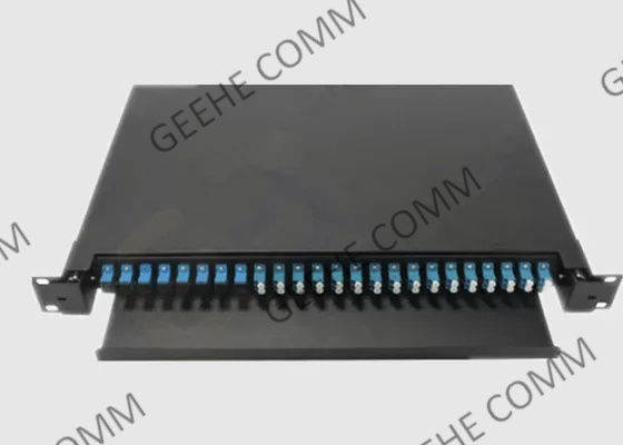 12左舷SC/UPC LC/UPCの光ファイバーのパッチ盤