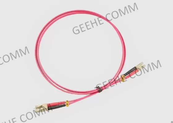 多重モードOM1 62.5/125 LC-LCの二重繊維光学のジャンパー線10M