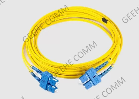 SC APC 3.0mm 10Mは繊維光学のパッチ・コードを二重にする