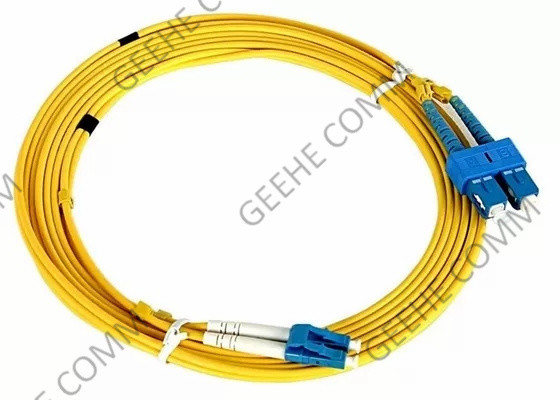 SCの単一モード繊維パッチ ケーブルへのZipcordの暴徒の二重1M LC