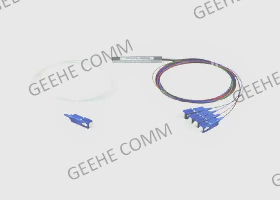 1x4小型モジュール900μm SC/UPC LZSHの単モード繊維光学Yのディバイダー