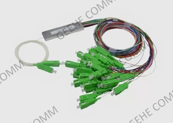 単一モード900 GPONのためのμmによって入れられるSC APC 2xNの光学ビーム スプリッター