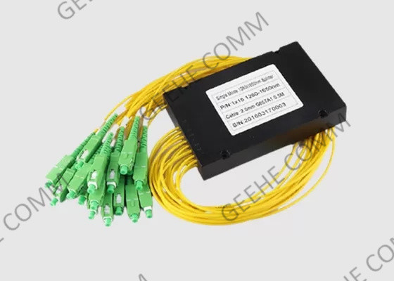 Conrning繊維2.0mmのABS PLCのディバイダー1×16 PLCのディバイダーSC APC