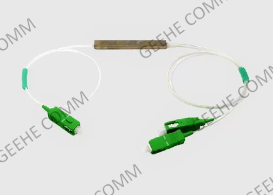1の2の5G 1×2 FTTH SC APC 0.9mmの光学ディバイダー