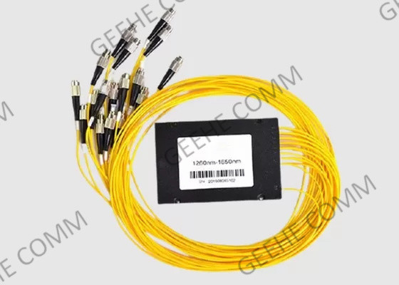 コーニング繊維のABS PLCのディバイダーの単一モード1×16の視覚のディバイダーFTTH