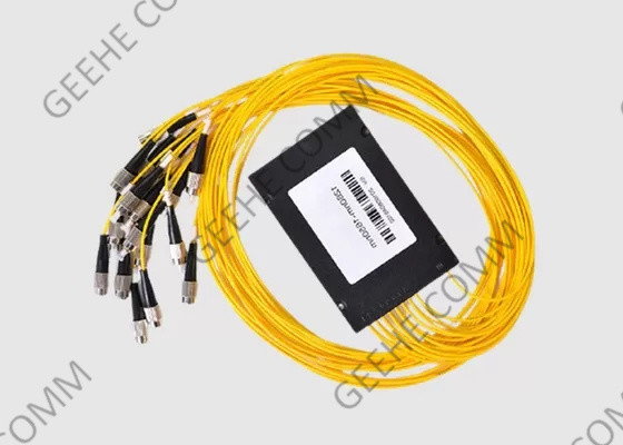 コーニング繊維のABS PLCのディバイダーの単一モード1×16の視覚のディバイダーFTTH