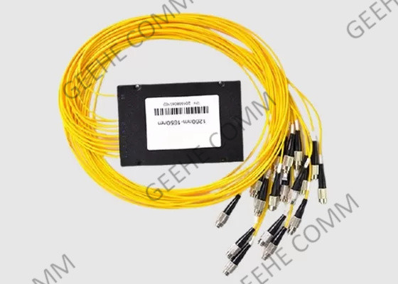 コーニング繊維のABS PLCのディバイダーの単一モード1×16の視覚のディバイダーFTTH