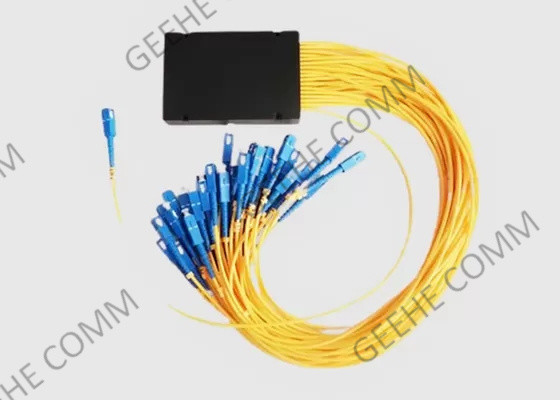 1x32 PLCファイバーケーブルスプリッタ SC/UPC 900UM 1.5M ABSボックス光学スプリッタ