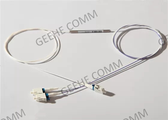 900um SM 1550nm 50/50の割れ目1x2の繊維光学のカプラー