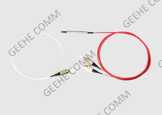 1x2 FC/APC FC/APC 9/125単モードFBTのディバイダー1550 0.9mm 10/90の割れた比率
