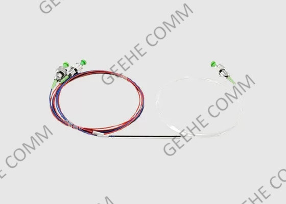 1X2 FC/APC FBTのディバイダーの単一モードのカスタマイズされる二重窓0.9mm繊維