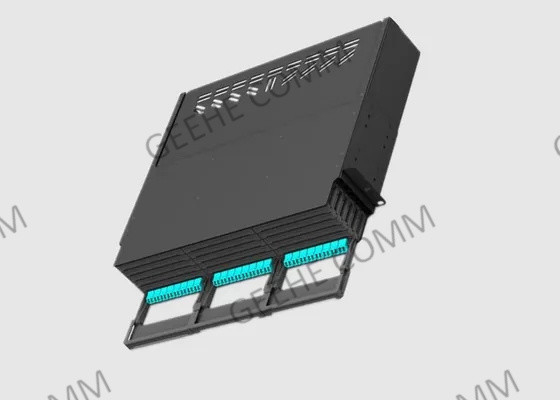 LC 288の中心HDのパッチ盤への2Uラック マウントMPO