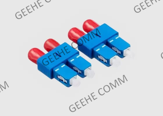 SCの男性FCの女性の繊維光学のアダプターSM複式アパートの雑種繊維のコネクター