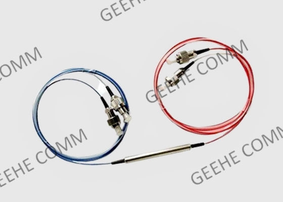 鋼鉄管1310nmの波長はFC/PCのコネクターと低損失WDMを溶かした