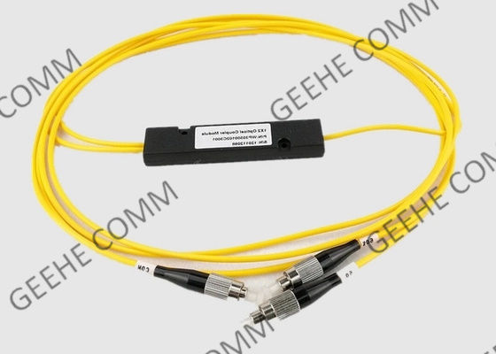 980/1550nmワイドバンドWDMコンバイナーはワイドバンドのカプラーを高耐久化した