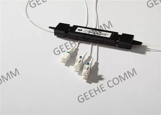 50/50の単一モード1×2 155nm pm繊維のカプラー