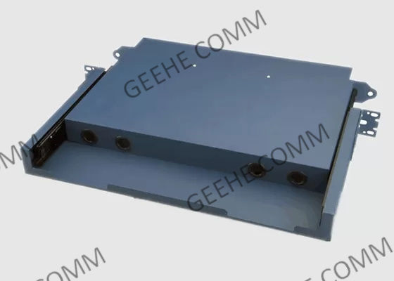 24の左舷LCのスプライスの皿19のインチ1Uのラック マウント繊維パッチ盤