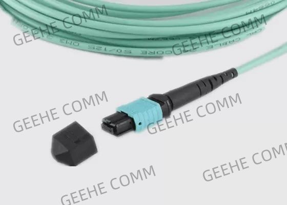 単一モードの暴徒OFNR 2.0mm 1m MPO繊維ケーブル