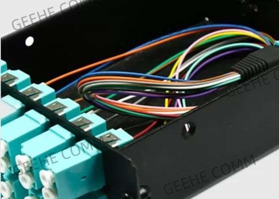 40Gb OM3 2x MPO-12の二重50/125多重モードMTPカセット