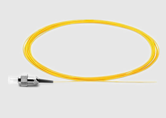 黄色い単一モード3.0mm OM2 FC APCのピグテール