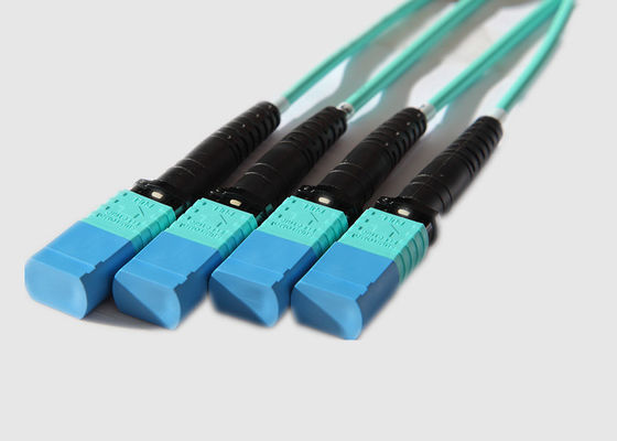 12中心OM4 MTPのトランク ケーブル