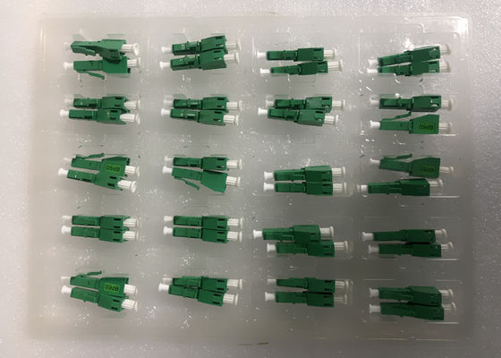 FTTH 12dB LC APCの単モードプラグのタイプ繊維の減衰器