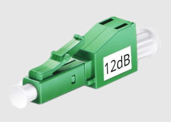 FTTH 12dB LC APCの単モードプラグのタイプ繊維の減衰器